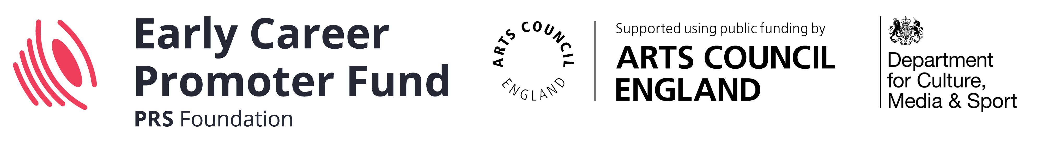 Early Career Promoter Fund, PRS Foundation, Arts Council England and Department for Culture, Media and Sport